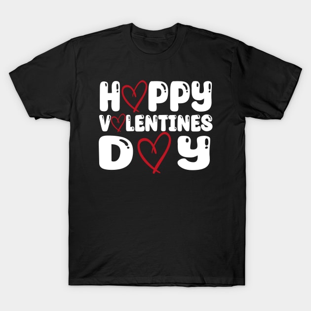 Happy Valentines Day T-Shirt by ShopiLike